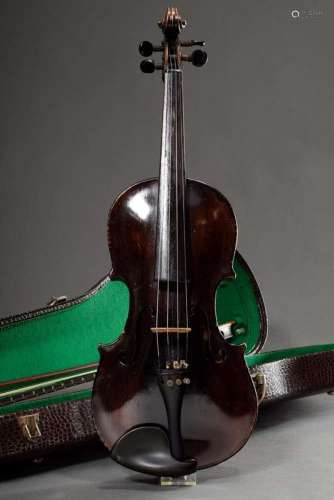 Alpine violin, probably German ci