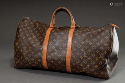 Louis Vuitton "Keep All" bag in m