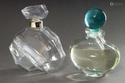 2 Modern perfume factices in over