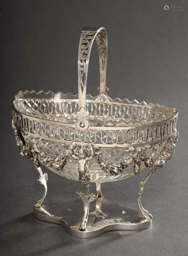 Richly decorated sugar bowl with