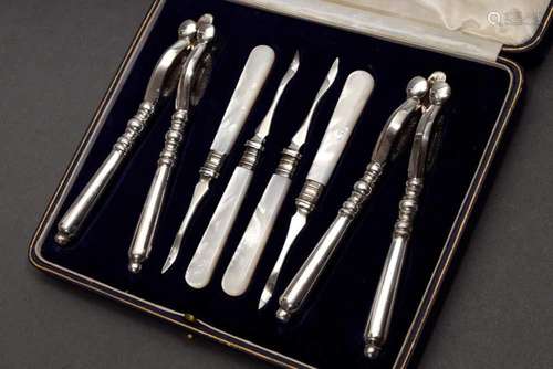 6 pieces silver plated English se