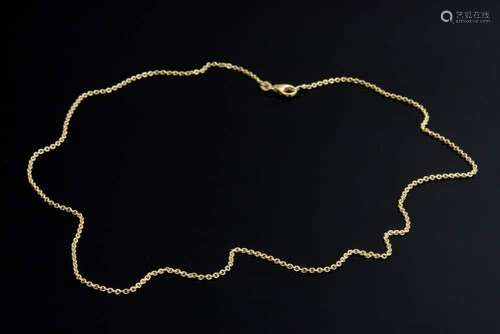 Anchor chain in yellow gold 585,