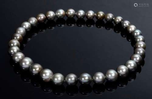 Tahitian cultured pearl necklace