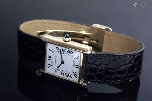 Cartier "Tank Louis Cartier" yell