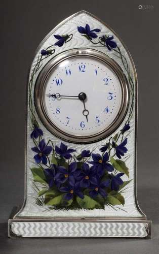 English Art Nouveau table clock i