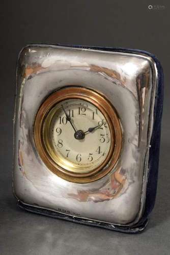 English alarm clock with silver 9