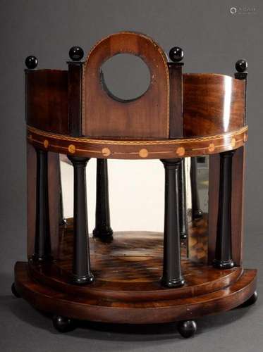 Biedermeier pocket watch stand in