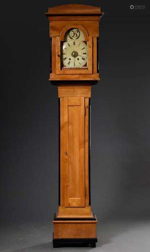 Scandinavian grandfather clock in