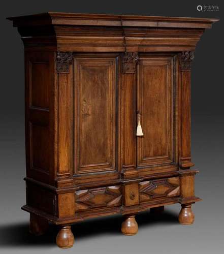 Small baroque cupboard in simple