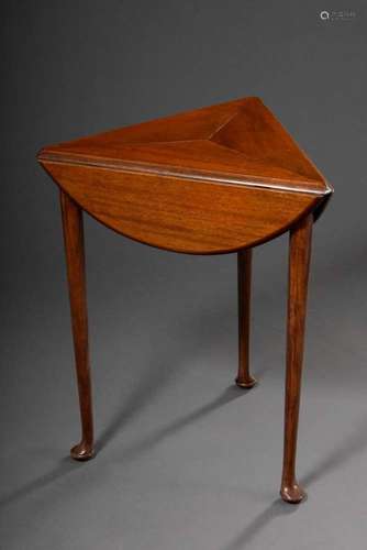 Three-legged George II. Mahogany