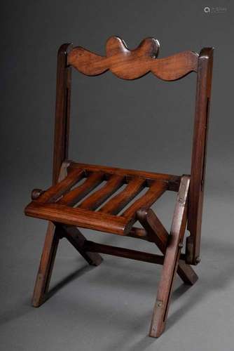 Children's folding chair, wood, h