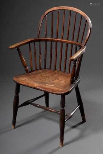 Small English Windsor Chair, oak