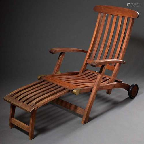 Foldable GARPA garden deck chair