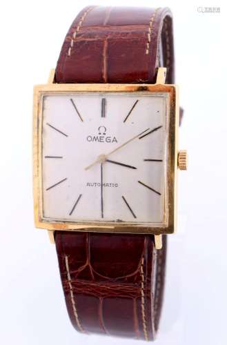 18K 750 gold vintage Omega men´s watch automatic, Omega 750 ...