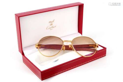 Cartier Bagatelle Vintage sunglasses, Sonnenbrille / Brille,