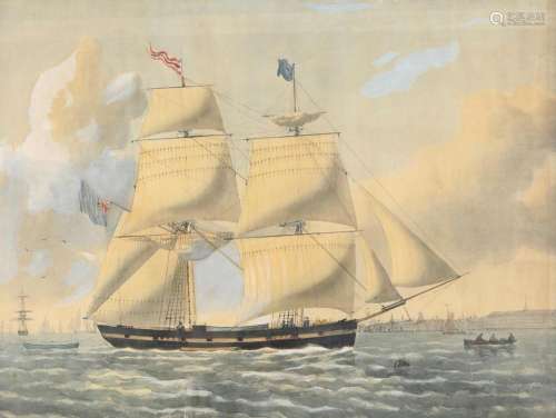 François Carlebur of Dordrecht (1821-1893) marine painting a...
