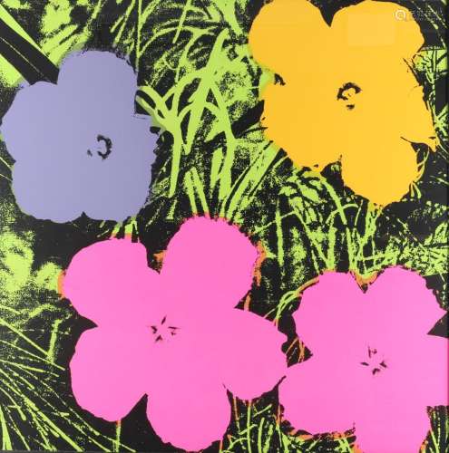 Andy Warhol (1928-1987) Flowers - Sunday B. Morning, große S...