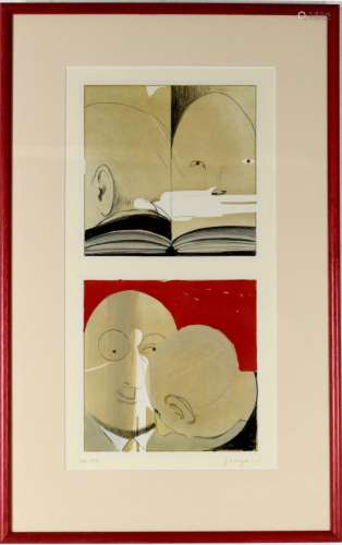 Gottfried Wiegand (1926-2005) Multiple Art Edition rhenish p...