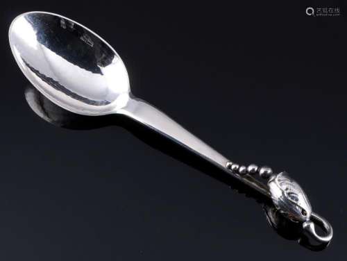 Georg Jensen Blossom / Magnolia 925 sterling silver dessert ...