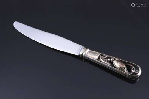 Georg Jensen Blossom 925 sterling silver dinner knife, Silbe...
