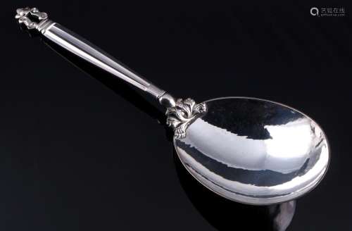 Georg Jensen Acorn 925 sterling silver serving spoon, Silber...