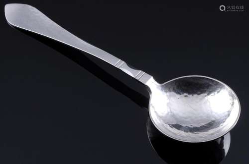 Georg Jensen Continental 925 sterling silver bouillon spoon,...