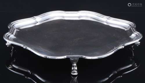 925 sterling silver footed tray, Mappin & Webb England, ...