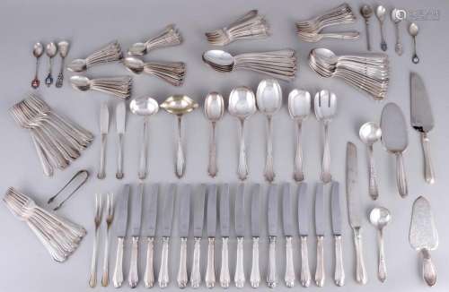 Extensive flatware, u.a. Wilkens Martin, umfangreiches Beste...