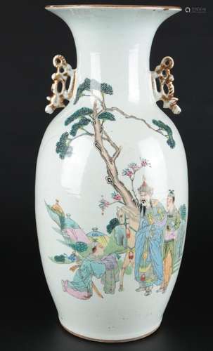 China large Vase Kuang-hsü 1875-1908, große vase,