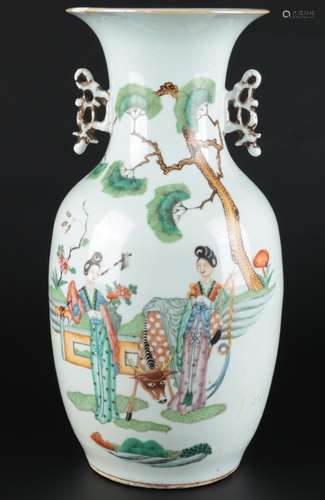 China large Vase Kuang-hsü 1875-1908, große vase,