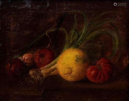 Danish painter of the 19th c. "Still life with spring o...