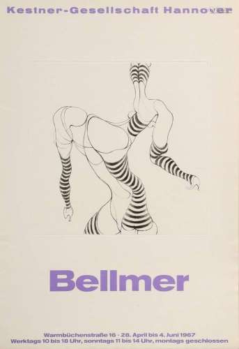 Bellmer, Hans (1902-1975) "Exhibition poster Bellmer/ K...