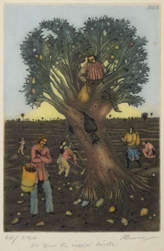 Brauer, Arik (1929-2021) "A tree for many kinds of frui...