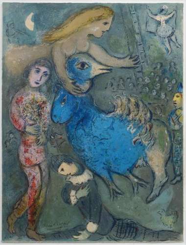 Chagall, Marc (1887-1985) "Le Cirque" (title page)...