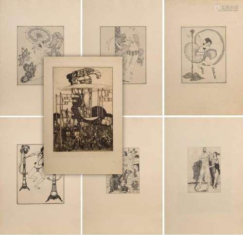 7 Divéky, Joseph von (1887-1951) "Dances" (with pr...