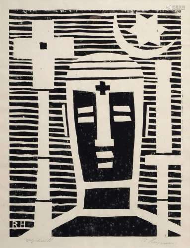 Haizmann, Richard (1895-1963) "Crusader" 1950, woo...