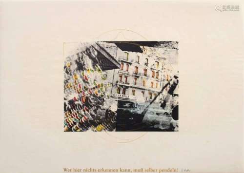 Polke, Sigmar (1941-2010) "Who cannot see anything here...