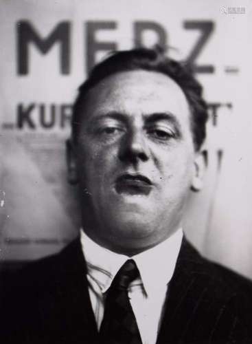 Lissitzky, El (1890-1941) "Portrait Kurt Schwitters&quo...
