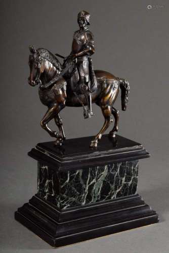 Equestrian statue "Bartolomeo Colleoni" after Verr...