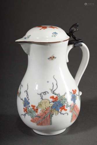 Meissen jug with polychrome Kakiemon decoration "Flying...