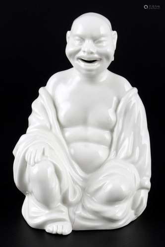 Meissen lachender Buddha / Räuchergefäß, buddha figure / cen...