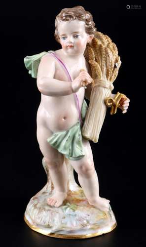 Meissen Allegory of Summer 1st choice, knob mark 1860-1924, ...