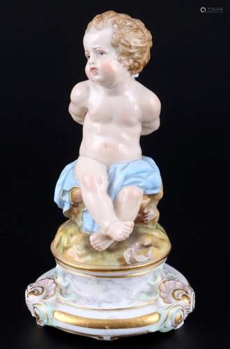 Meissen cupid bound 1st choice, gefesselter Amor 1.Wahl,