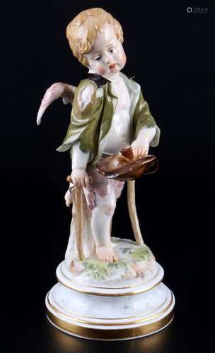 Meissen cupid as beggar L112 1st choice, Amor als Bettler 1....