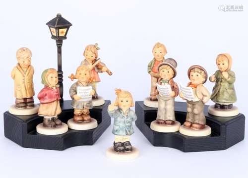 Hummel / Goebel children s choir with 9 figures, Kinderchor ...