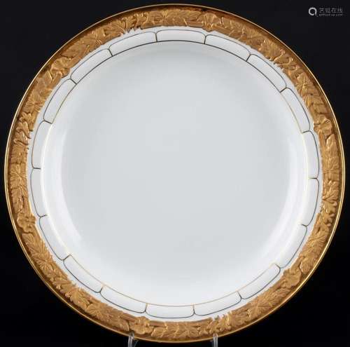 Meissen X-Form large cake plate 1st choice, große Tortenplat...