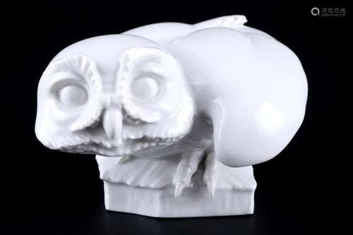 Meissen owl 1st choice, Max Esser, Eule 1.Wahl,