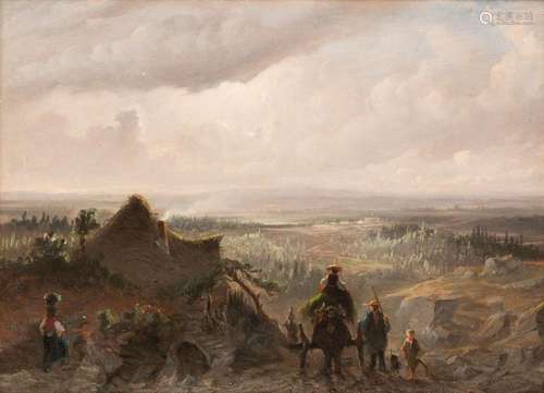 JOHANNES TAVENRAAT JOHANNES TAVENRAAT WEITE LANDSCHAFT MIT P...