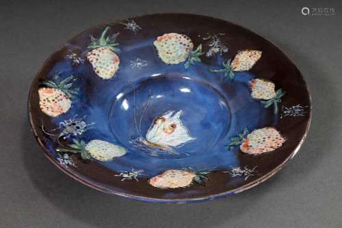 Marcks, Sonngard (*1959) Ceramic bowl "Strawberries and...