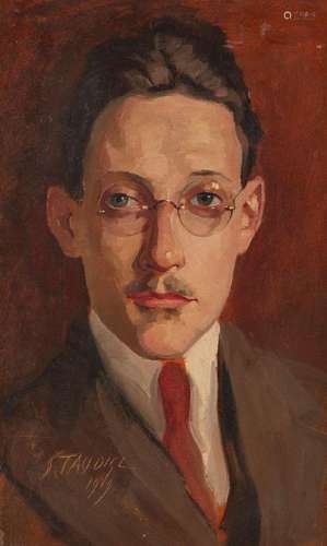 FRANZ STAUDIGL FRANZ STAUDIGL HERRENPORTRAIT (1919)